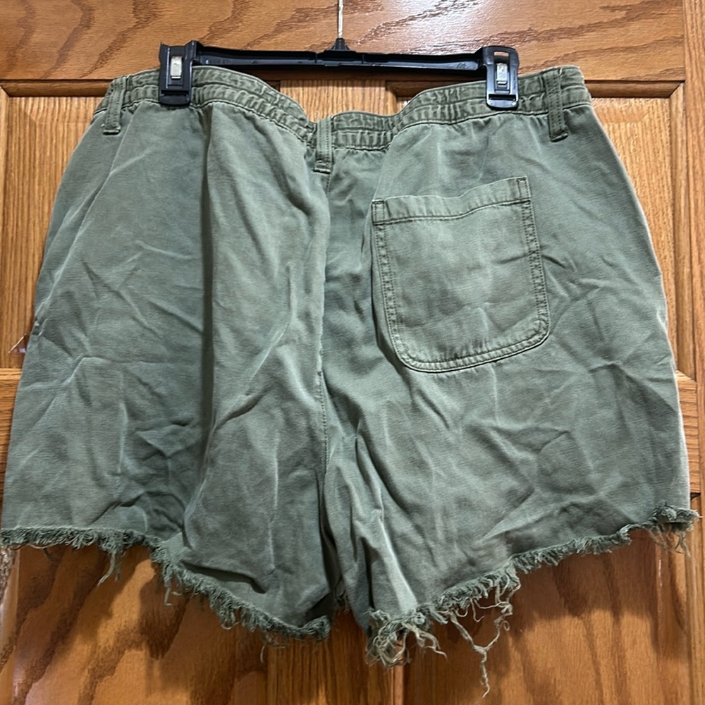 Aerie Green Shorts - Picture 2 of 6